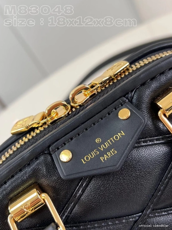 Official oldcobbler VUITTON Alma-18*12*8cm LOUIS Nano 0812